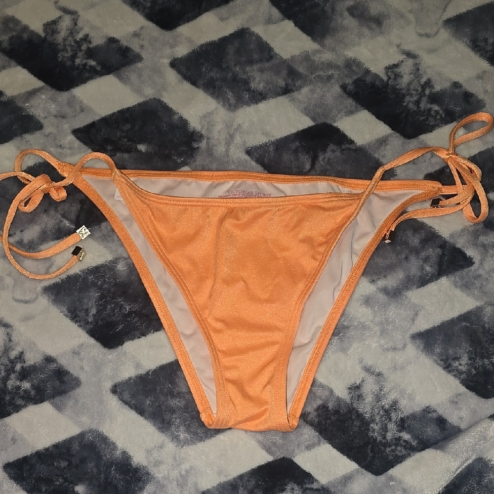 Women's Orange Bikini Bottom